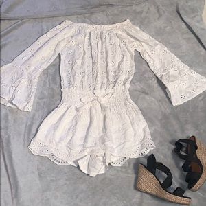 Beautiful white romper ✨🤍